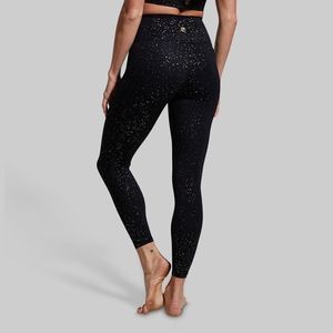 Born Primitive Synergy Black Speckled Women's Leggings